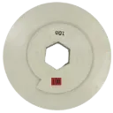 6" Straight Edge Disc With Snail Lock #100