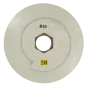 6" Straight Edge Disc With Snail Lock #200