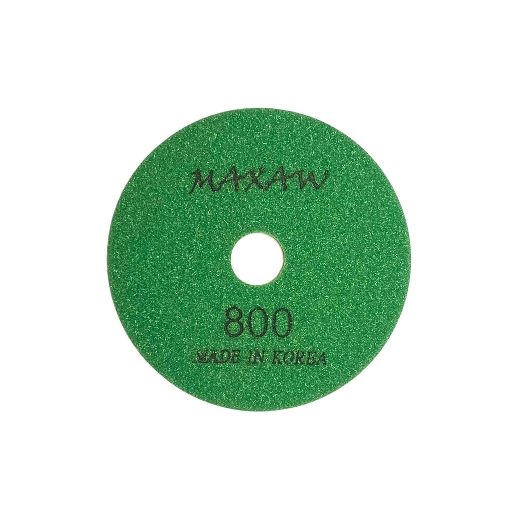 4" MAXAW Polishing Pad for Engineered Stone Premium Quality, #1500