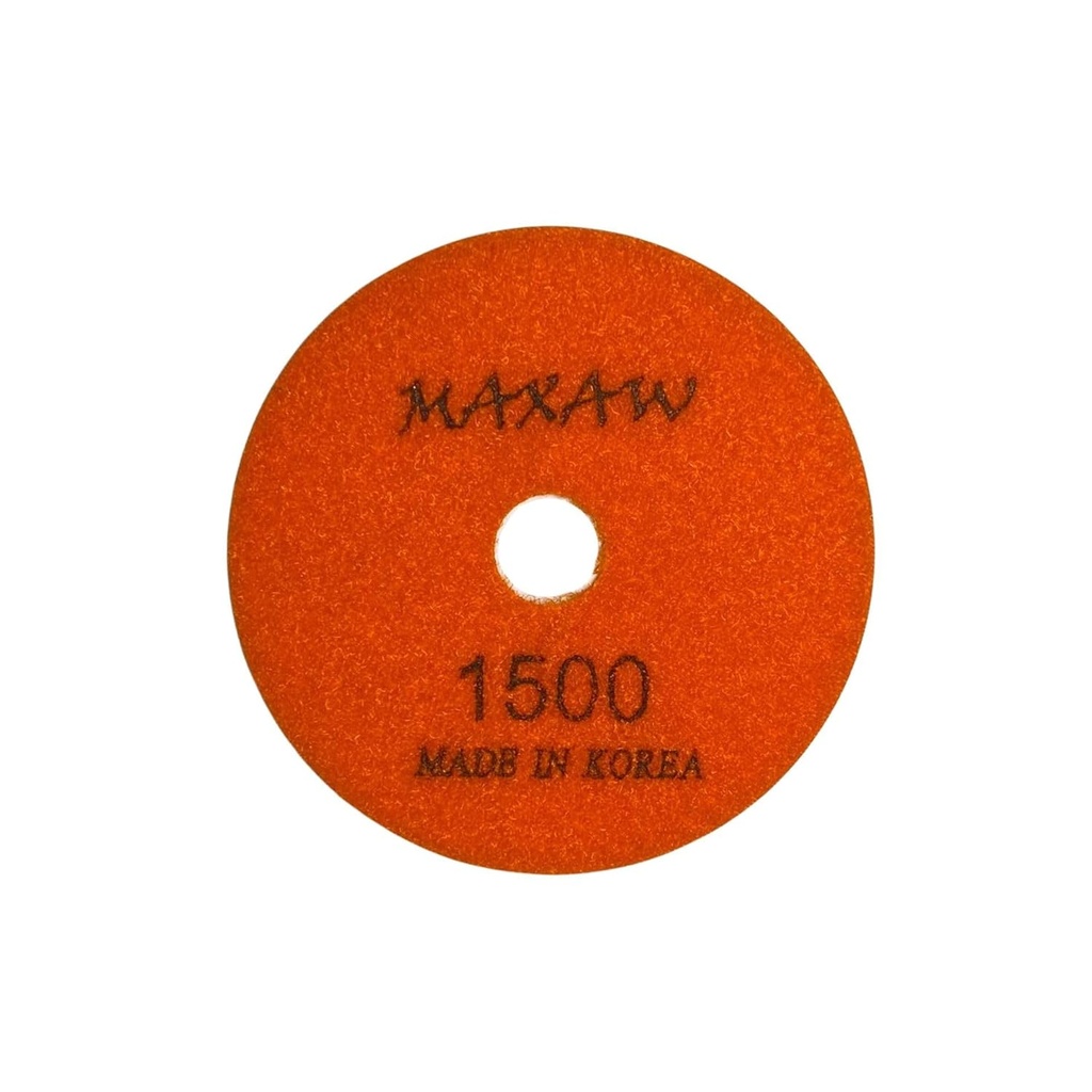 4" MAXAW Polishing Pad for Engineered Stone Premium Quality, #3000