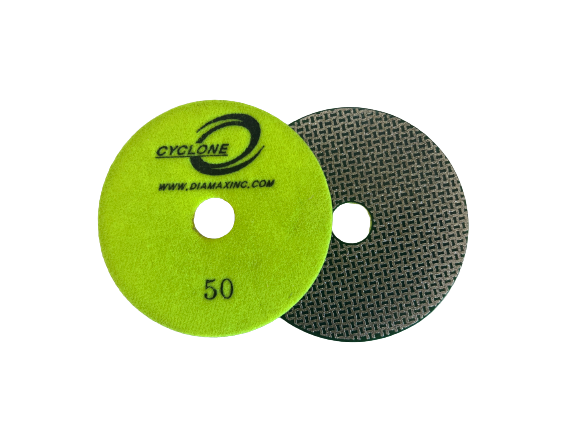 Cyclone 4" Electroplated Wet Polishing Disk 50 Grit