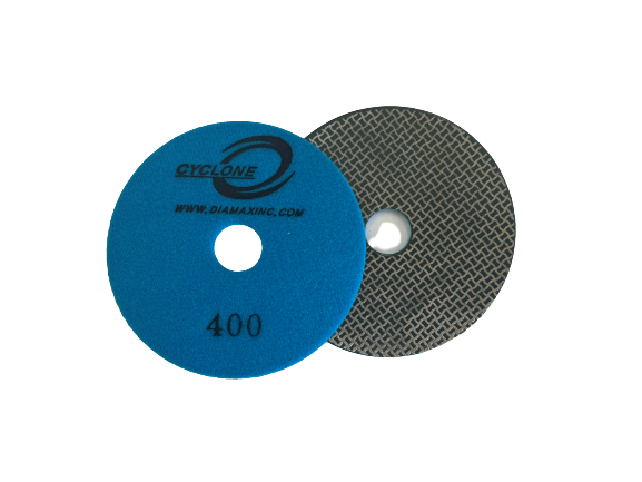 Cyclone 4" Electroplated Wet Polishing Disk 400 Grit