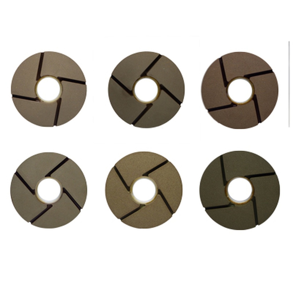 [SF40200R] Alpha Straight and Beveled Edge Polishing - Twincur Resin 4" #200