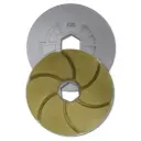 Tenax 5" Snail Lock Flat Edge Resin Diamond Polishing Wheel — Automated Edge Polishing