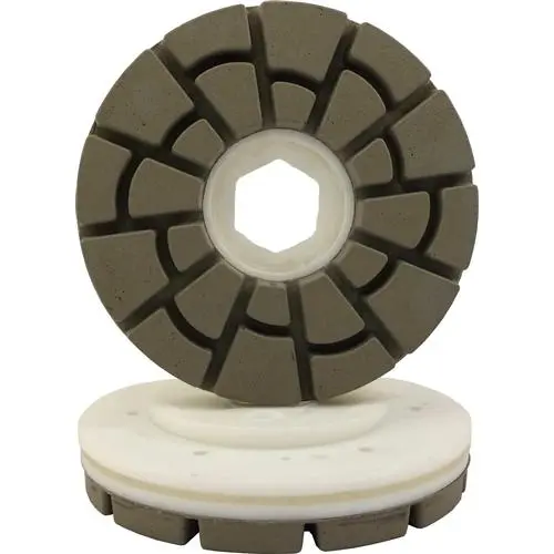 Tenax 6" Snail Lock Resin Diamonds Flat Edge Fg Quartz 400 Tt