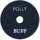 #Buff Black -4" Wet Polishing Pad - POLLY