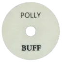 #Buff White -4" Wet Polishing Pad - POLLY