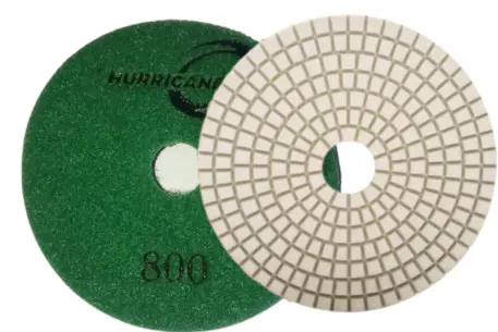 #800 -4" Wet Polishing Pad - Hurricane System RE Series - DIAMAX