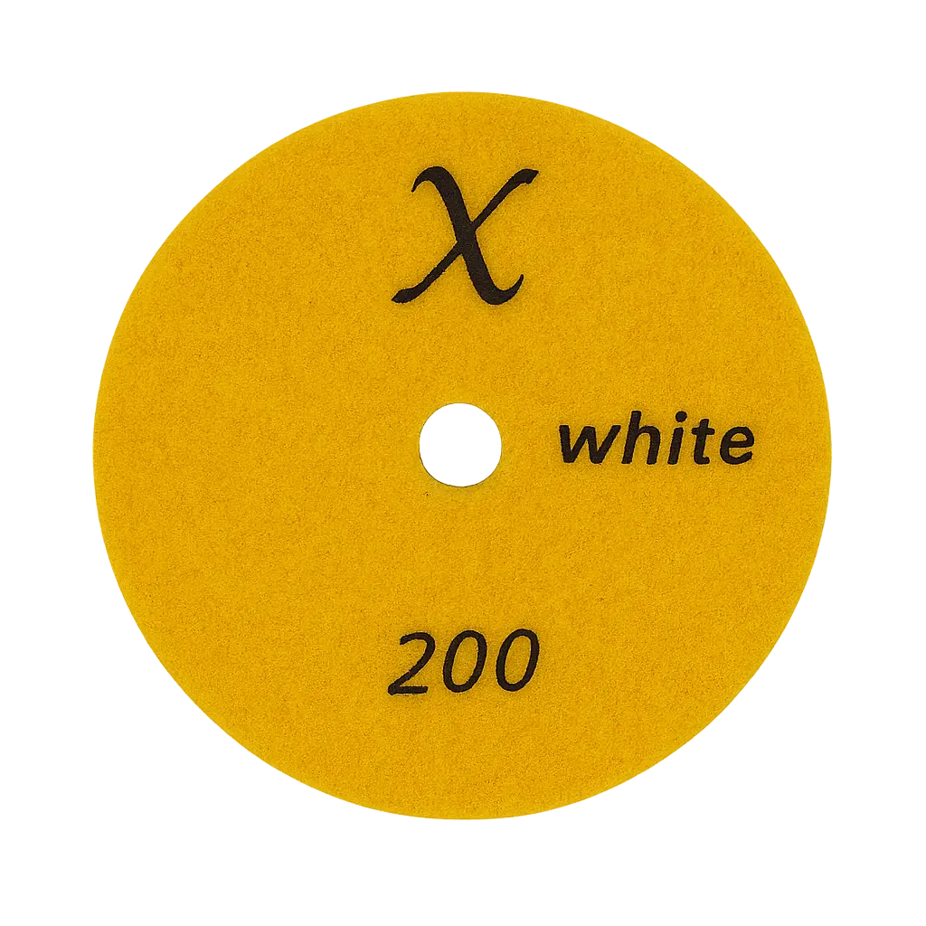  #200 - Wet Polishing Pad with White Resin - XW-Series