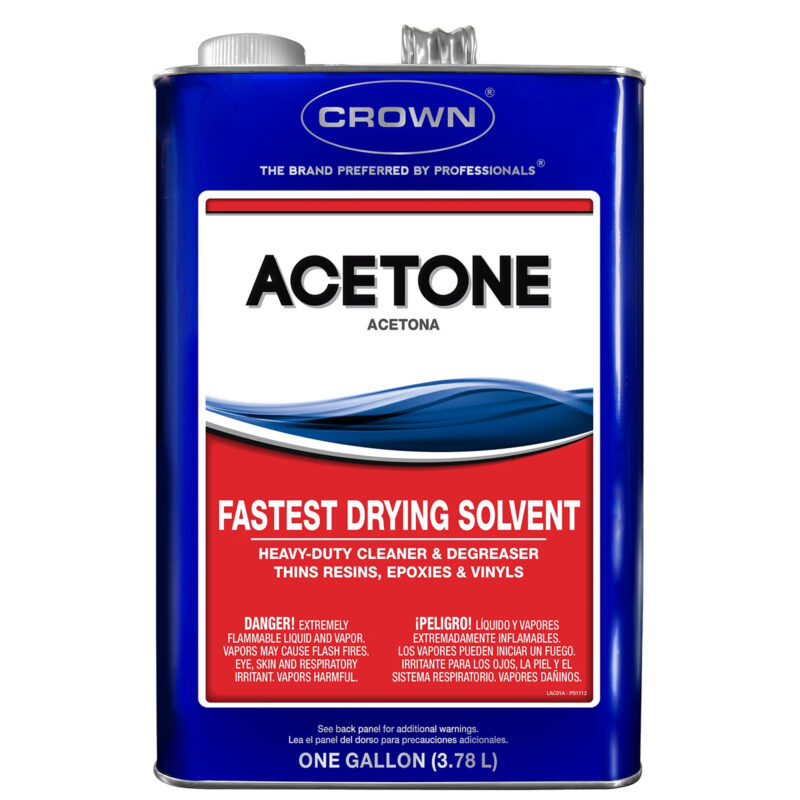 Crown Acetone 1 Gallon (3.78 L)