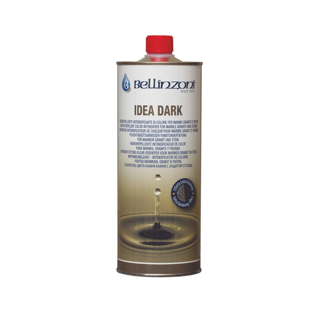 [082CDARK001] Bellinzoni Idea Dark — Solvent-Based Extra-Dark Color Enhancer & Anti-Stain Protector (1 L)