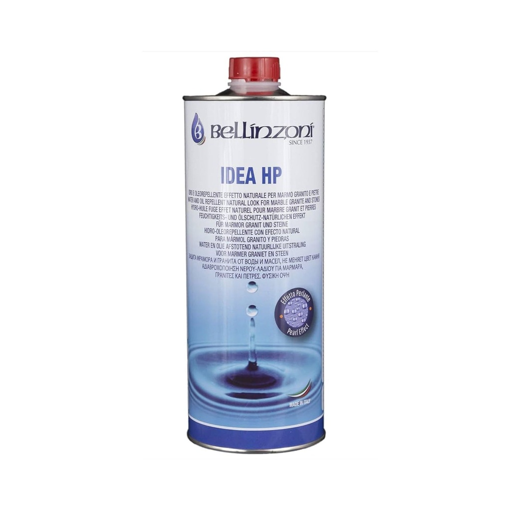 [039CHP001] Bellinzoni Idea HP — Solvent-Based Natural-Look Anti-Stain, Hydro/Oil-Repellent Protector (1 L)