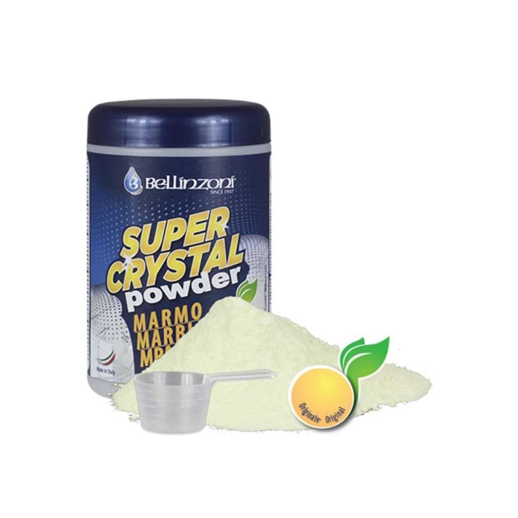 [091PSCMA001] Bellinzoni Super Crystal Yellow — Crystallizing Polishing Powder for Light Marble, Travertine & Limestone Floors (1 kg)