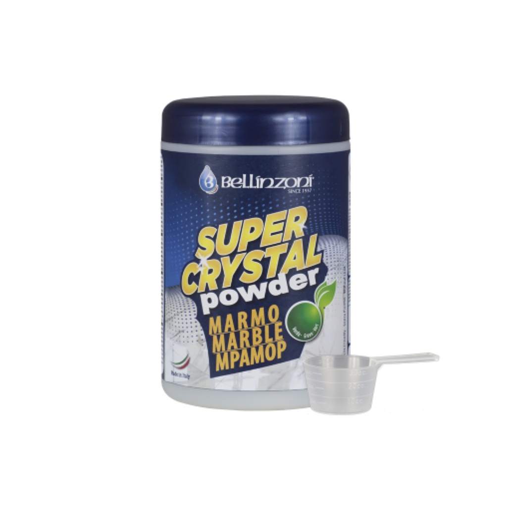 [B003063] Bellinzoni Super Crystal Green — Crystallizing Polishing Powder for Dark-Colored Marble Floors (1 kg)