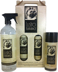 Lustro Italiano Stone Care Kit Tenax