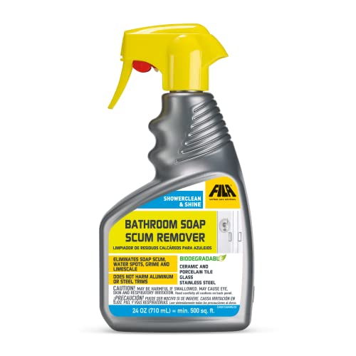 [SHOWER] FILA SHOWERCLEAN & SHINE FOAM — Bathroom Soap Scum & Limescale Remover (24 oz)