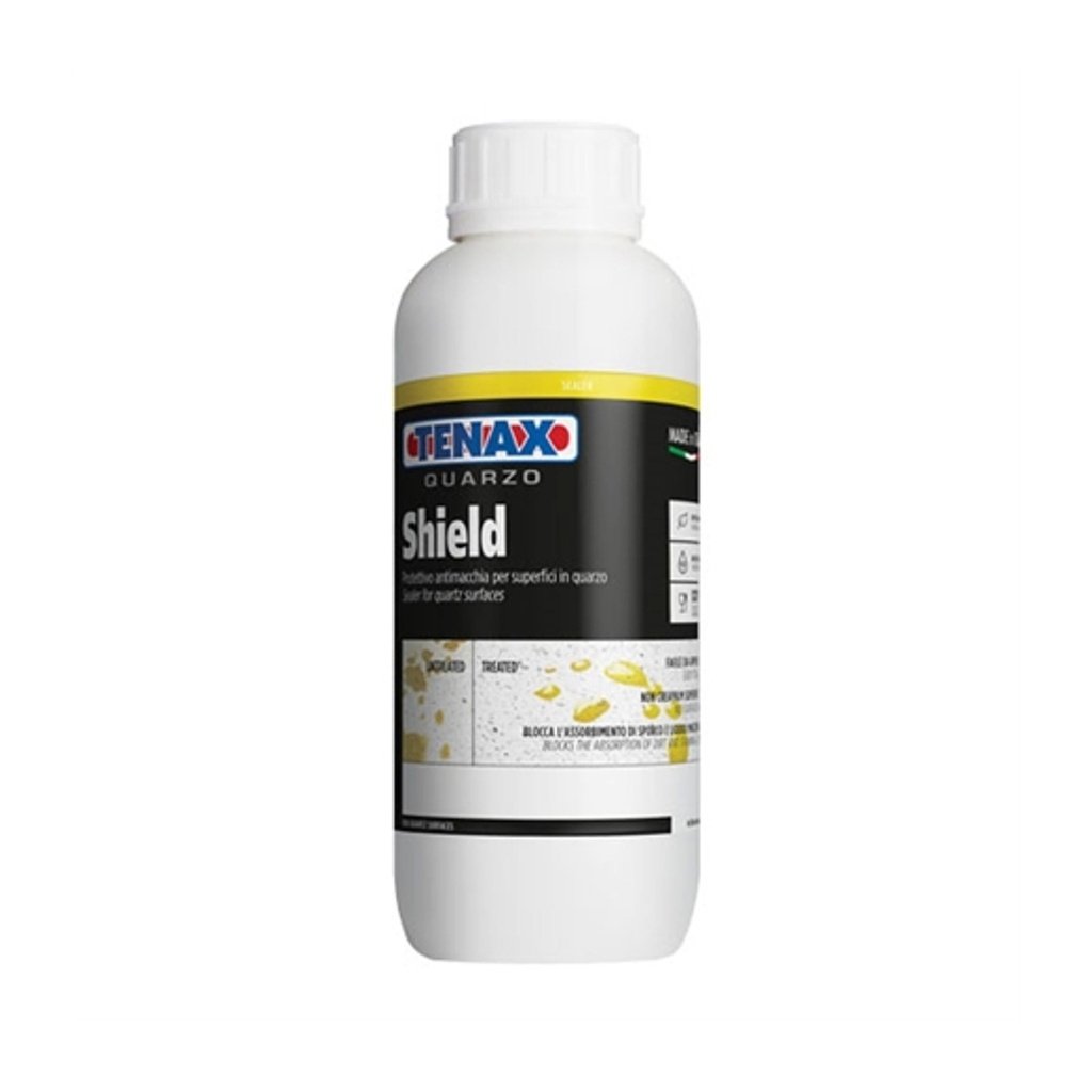 [1MAAASKUDOSHIELD] Tenax Skudo Shield (Quartz Shield) — Water-Based Natural-Effect Stain Sealer for Quartz & Stone (1 L)