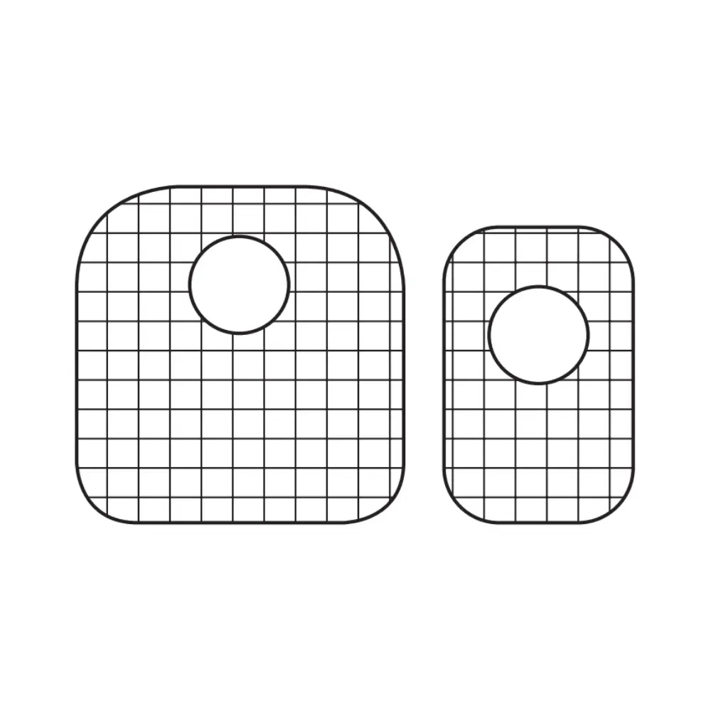 [PS-3120-GR] PS-3120-GR Stainless Steel Sink Bottom Grid Set (2-Piece) for PS-3120 Kitchen Sink