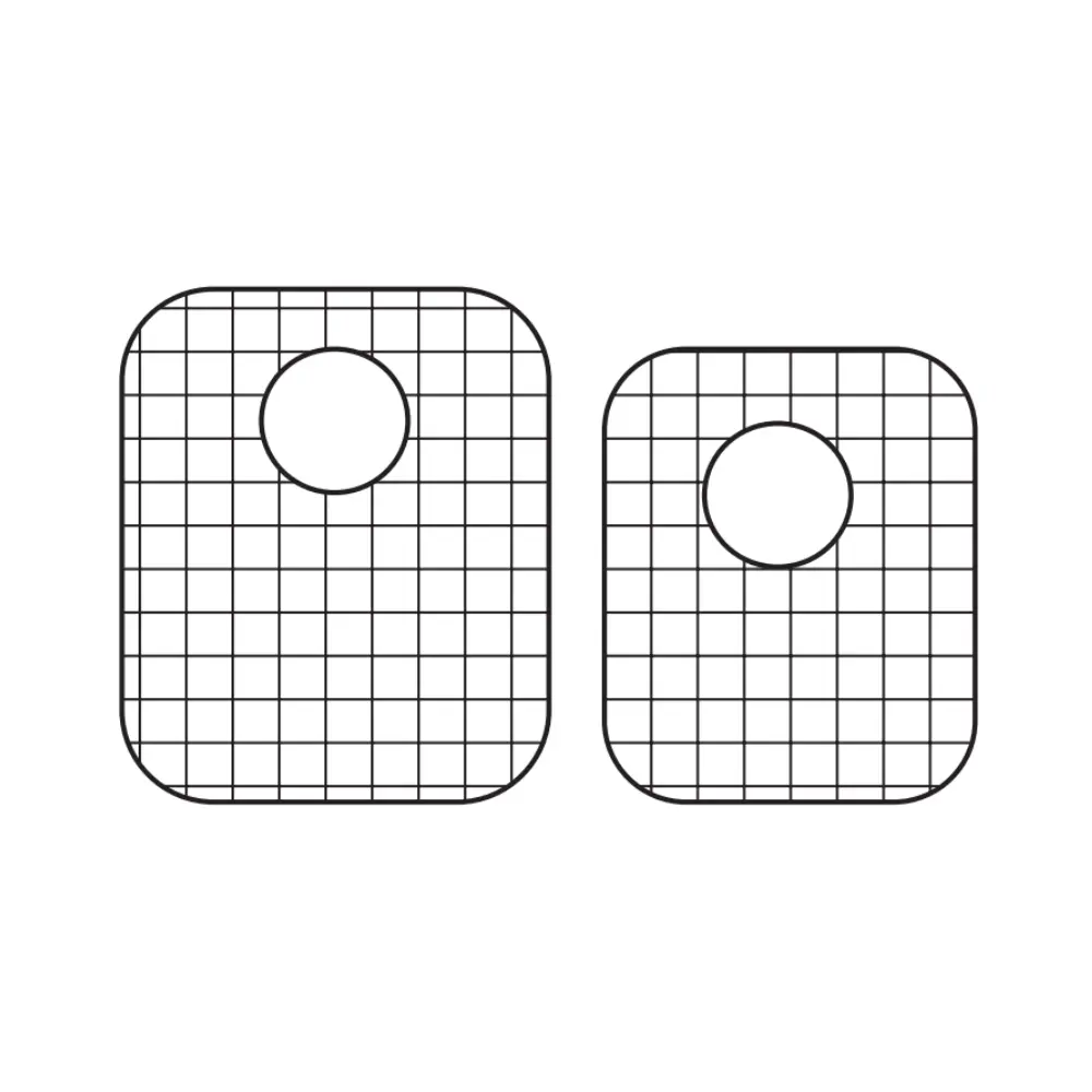 [PS-3121-GR] PS-3121-GR Stainless Steel Sink Bottom Grid Set (2-Piece) for PS-3121 Kitchen Sink