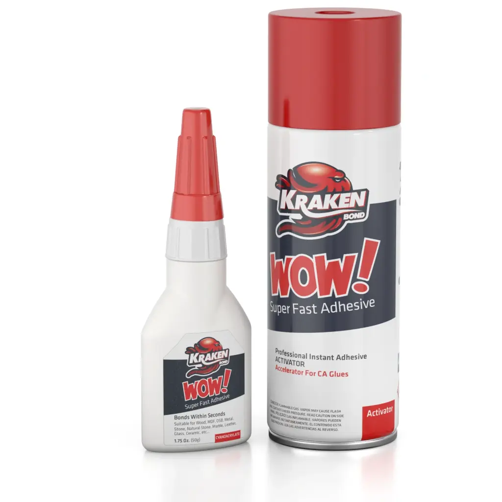 [KR1803AUCCA] Kraken WOW Activator Spray KR1803AUCCA — 400 mL Cyanoacrylate Cure Accelerator