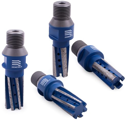 ZENESIS Finger Bits - 20mm x 1-5/8" x 1/2" Gas, 7 seg (40L-3W-4.0T)