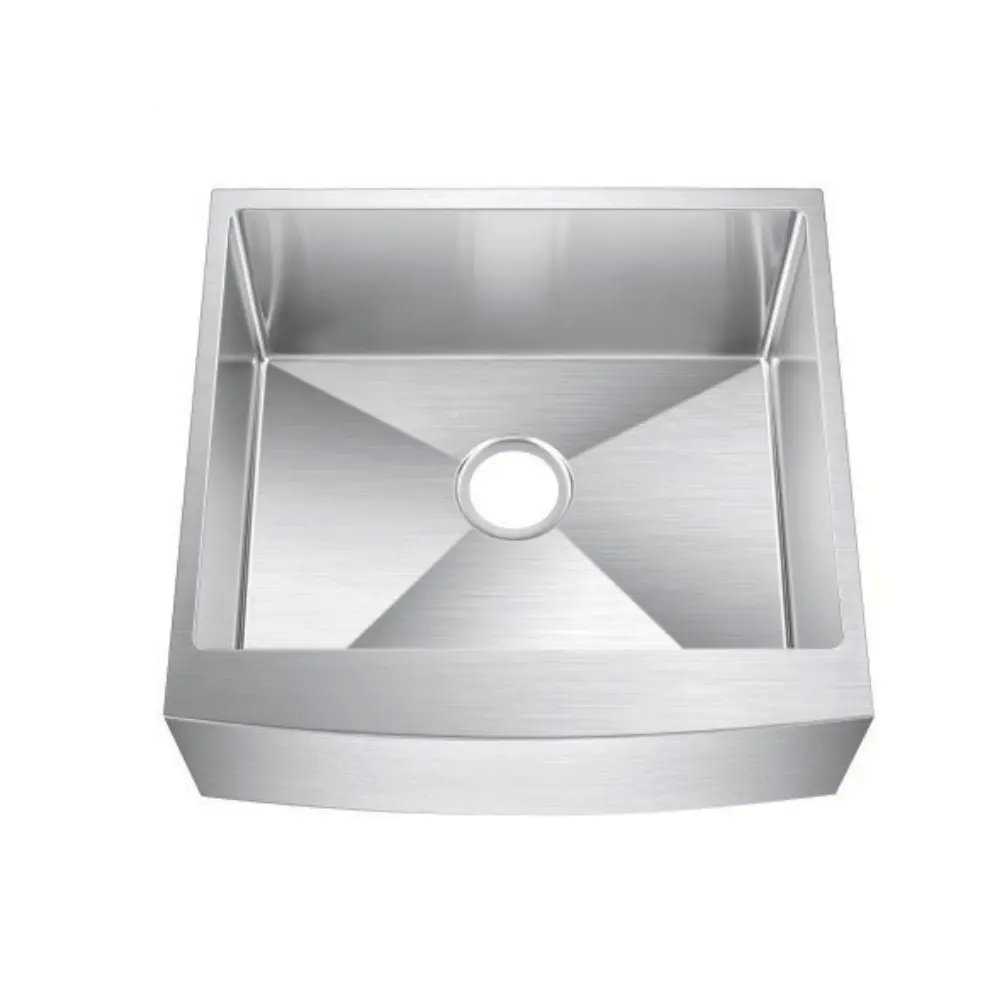 APR2318 - Single Bowl Farm Sink Fits 24" Cab. (7" Apron - 22" x 21-1/4" x  9")