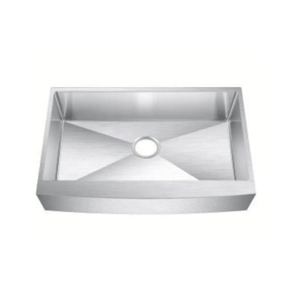 APR3018 - Single Bowl Farm Sink Fits 30" Cab. (7" Apron - 28" x 21-1/4" x 9")