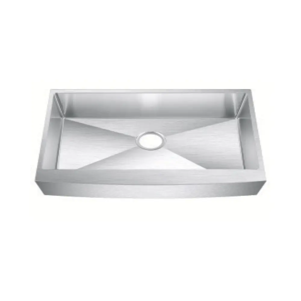 APR3218 - Single Bowl Farm Sink Fits 36" Cab. (7" Apron - 34" x 21-1/4" x 9")