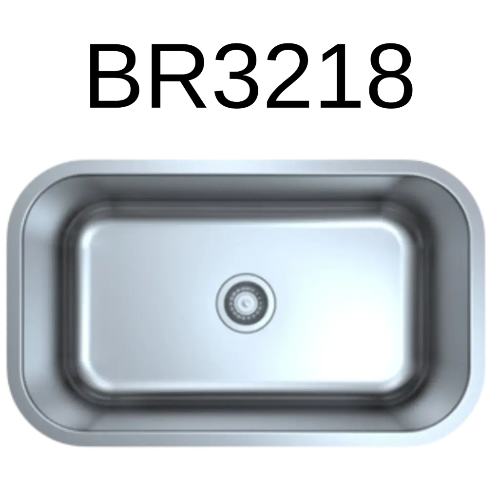 [BR3218] BR3218 - Single Bowl Kitchen Sink