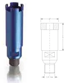 Marmo Elettromeccanica SC02061 SEGMENTED Ø35  -  H56 ½" Gas