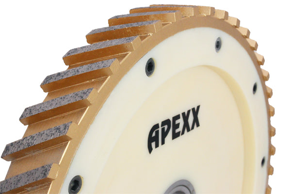 APEXX Steel-Core Milling Wheel 14" x 40mm (1-1/2") x 60/50mm