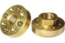 BRASS FLUSH-MOUNT ADAPTER 7/8" To 5/8"-11 (for angle-grinder blades)