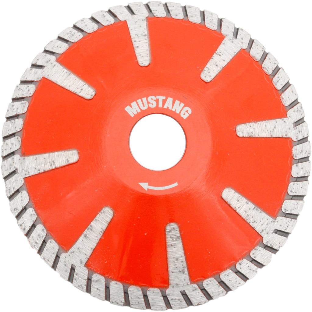 [20901-01001] MUSTANG Orange Contour Blade 5" x 7/8"
