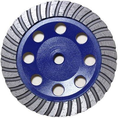 APEXX Turbo Cup Wheel 4" x 5/8"-11 MEDIUM, Yellow