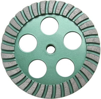 [21601-01015] APEXX Turbo Cup Wheel 5" x 5/8"-11 COARSE, Green
