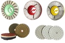 4" Backer Pad (Snail-lock To Velcro), White