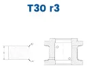 Marmo Elettromeccanica SCE61115 30mm Eased Top & Bottom r3 Line 60 - (Bore 35 Fitting) Profile T30 r3 EHS Position 1 EHS Kit (all materials, high speed)
