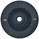 4.5" Vacuum Brazed Cup Wheel - Coarse- 4/2 M