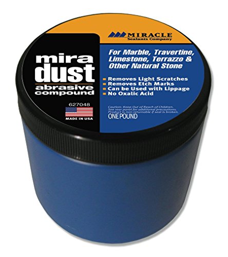 [MSDUST] Miracle Sealants Mira Dust — 1 lb Polishing Compound for Marble, Limestone, Travertine & Terrazzo
