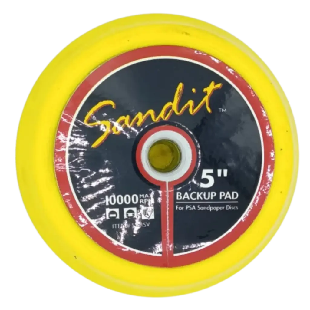 5″ SANDIT BACK UP PAD | VELCRO
