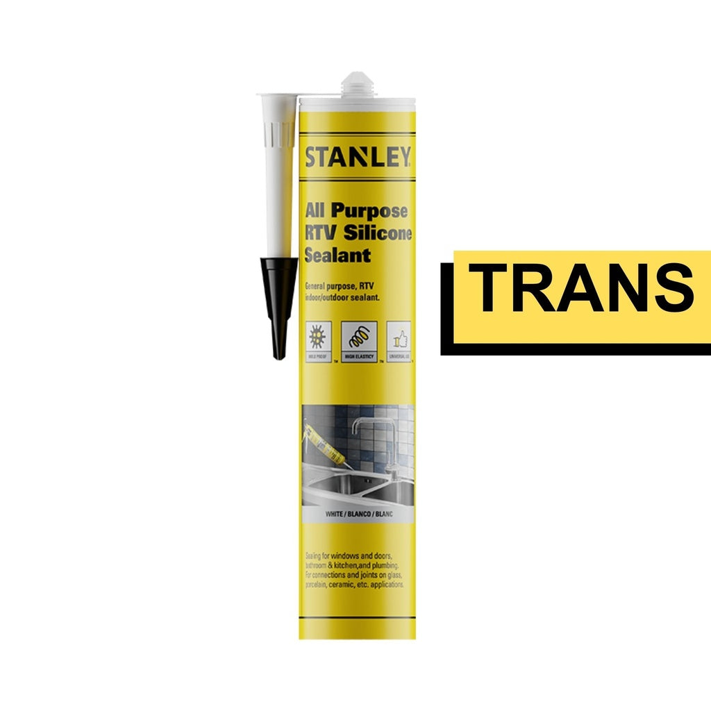 [SXSE1022US] Stanley All Purpose RTV Silicone Sealant - Translucent