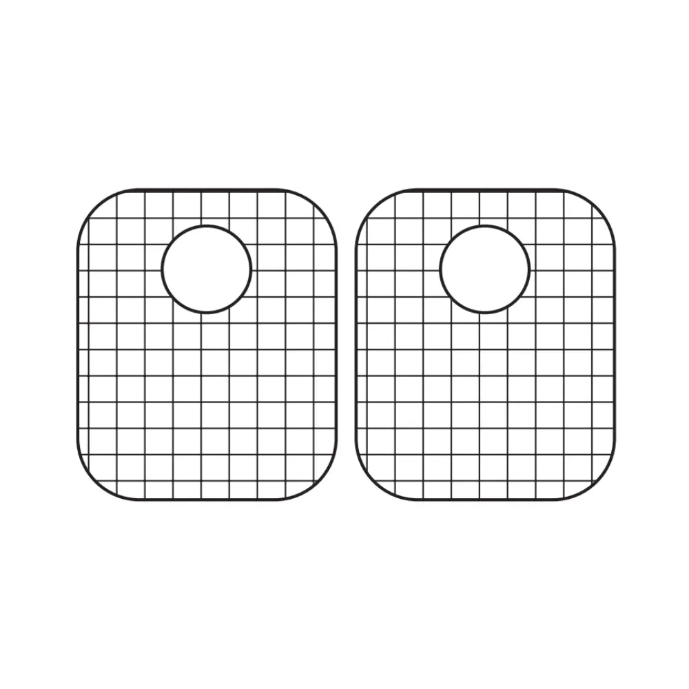 BR-3117-LD-GR Stainless Steel Sink Bottom Grid Set (2-Piece) for BR-3117LD Kitchen Sink