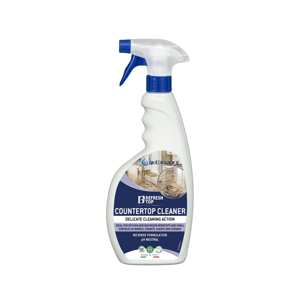 Bellinzoni B-Refresh Top Ready-to-Use Cleaner for Kitchen and Bathroom Countertops — 750 mL (25.4 fl oz)