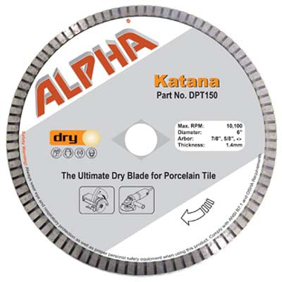 [DPT478] Alpha Professional Tools Katana Blade 4"