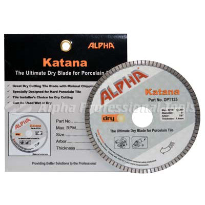 Alpha Professional Tools Katana Blade 5"