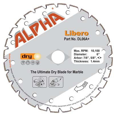 Alpha Professional Tools Libero Blade 4-1/2"
