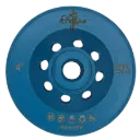 Kratos 4" Turbo Cup Wheel, Resin Filled - Coarse