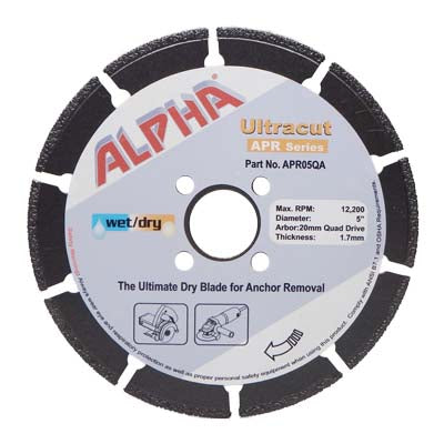 [APR45QA] Alpha Professional Tools Ultracut APR 4-1/2" Quad Drive