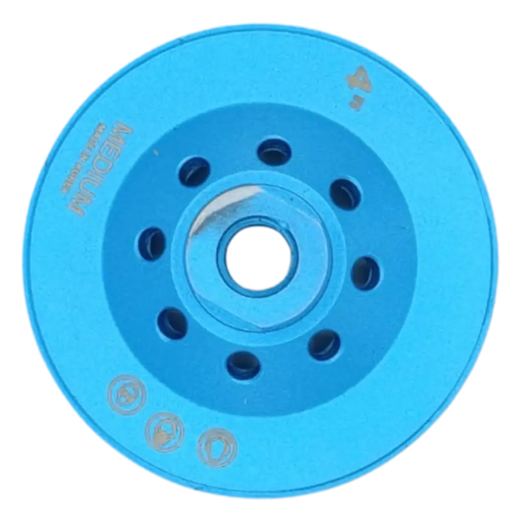 Kratos 4" Turbo Cup Wheel, Resin Filled - Medium