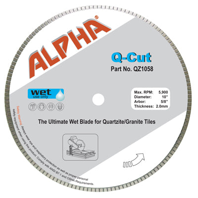 [QZ0578] Alpha Professional Tools Q-Cut Blade 5"